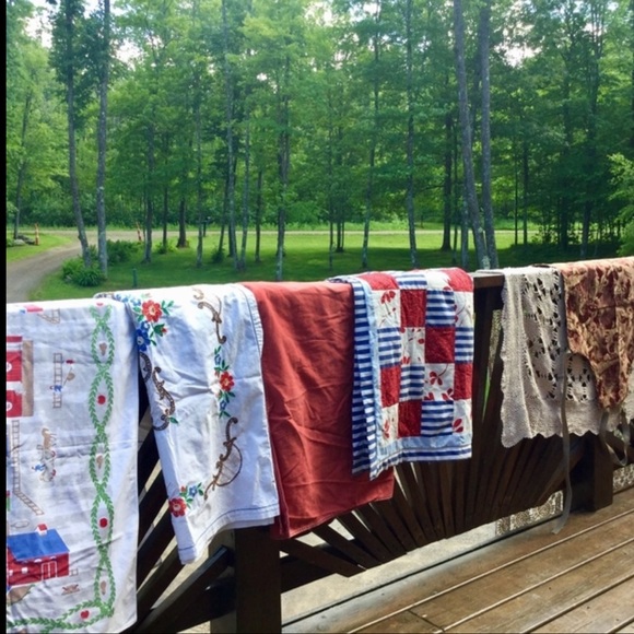 ⚜️ Hand- Made Embroidered WALL HANGING  17” X 17” - Picture 12 of 16